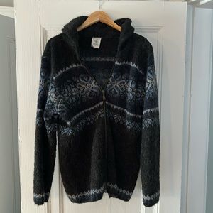 KIDKA Zip-up Hoodie 100% Wool